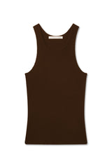 CAROLINA CREWNECK CASHMERE TANK