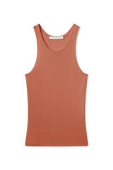 CAROLINA CREWNECK CASHMERE TANK