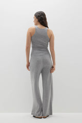 CAROLINA CREWNECK CASHMERE TANK