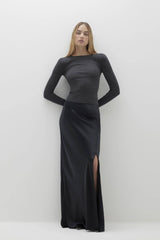 SIREN SILK MAXI SKIRT - Demo