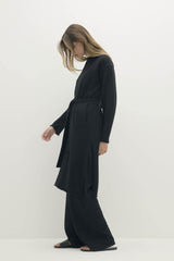 RIVIERA TIE-FRONT CASHMERE CARDIGAN