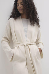 RIVIERA TIE-FRONT CASHMERE CARDIGAN