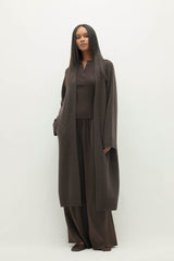 MAKENA LONGLINE CASHMERE CARDIGAN