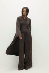 MAKENA LONGLINE CASHMERE CARDIGAN
