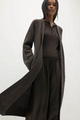 MAKENA LONGLINE CASHMERE CARDIGAN