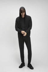 JAKE ZIP-UP CASHMERE HOODIE
