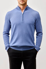 PHILLIP QUARTER-ZIP CASHMERE SWEATER