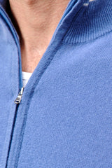 PHILLIP QUARTER-ZIP CASHMERE SWEATER