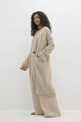 HARRIET LONGLINE ORGANIC CASHMERE BLEND CARDIGAN
