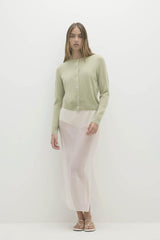 JAYLA BUTTON-UP CASHMERE CARDIGAN