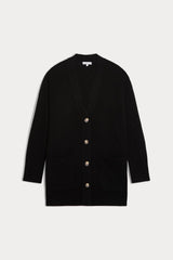 ADELINA BUTTON-UP CASHMERE CARDIGAN