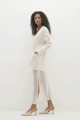 ADELINA BUTTON-UP CASHMERE CARDIGAN