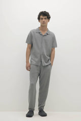 MATTEO COTTON CASHMERE BUTTON-UP SHIRT