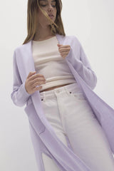CARMELA LONGLINE CASHMERE CARDIGAN