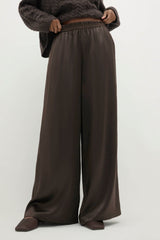 EVAN SILK WIDE LEG PANT | 30" INSEAM